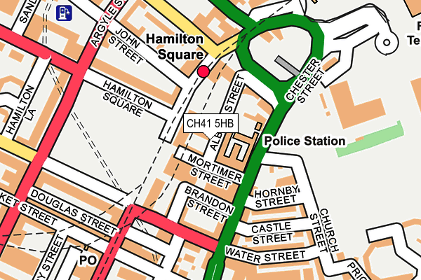 CH41 5HB map - OS OpenMap – Local (Ordnance Survey) CH41 5HB map - OS OpenMap – Local (Ordnance Survey)
