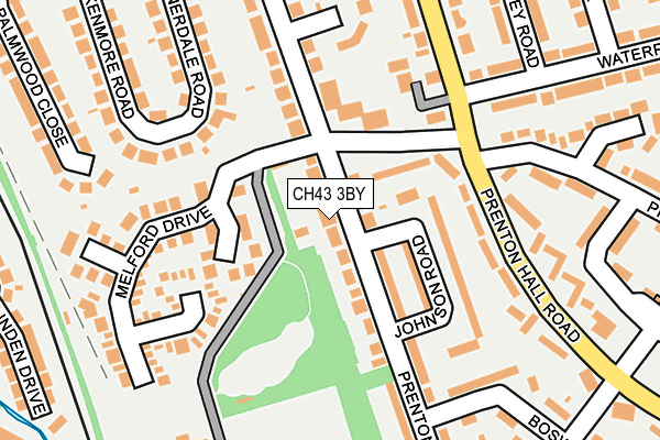 CH43 3BY map - OS OpenMap – Local (Ordnance Survey) CH43 3BY map - OS OpenMap – Local (Ordnance Survey)