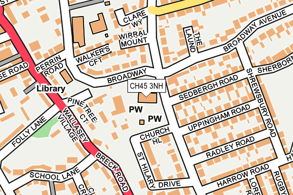 CH45 3NH map - OS OpenMap – Local (Ordnance Survey) CH45 3NH map - OS OpenMap – Local (Ordnance Survey)