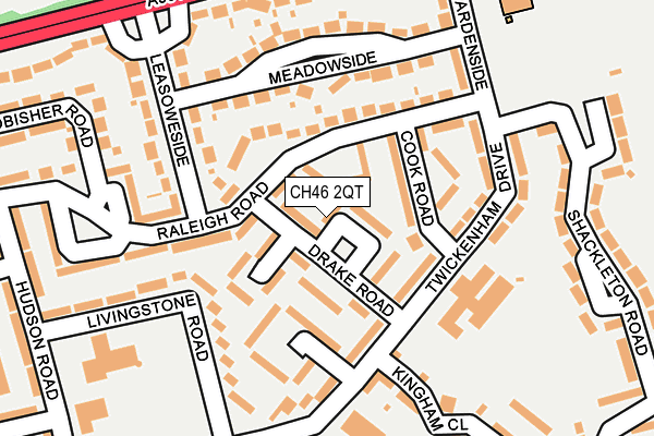 CH46 2QT map - OS OpenMap – Local (Ordnance Survey) CH46 2QT map - OS OpenMap – Local (Ordnance Survey)