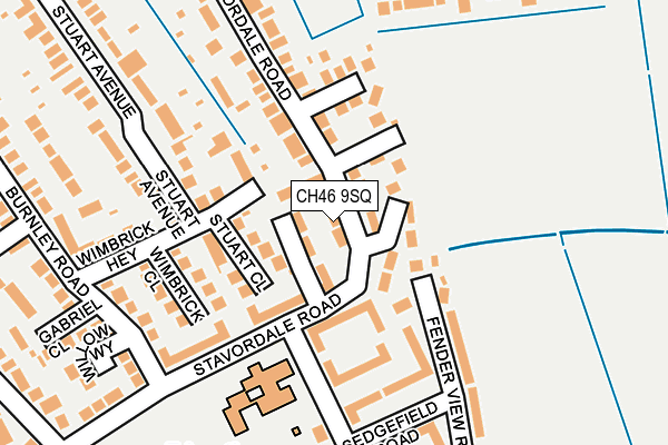 CH46 9SQ map - OS OpenMap – Local (Ordnance Survey) CH46 9SQ map - OS OpenMap – Local (Ordnance Survey)