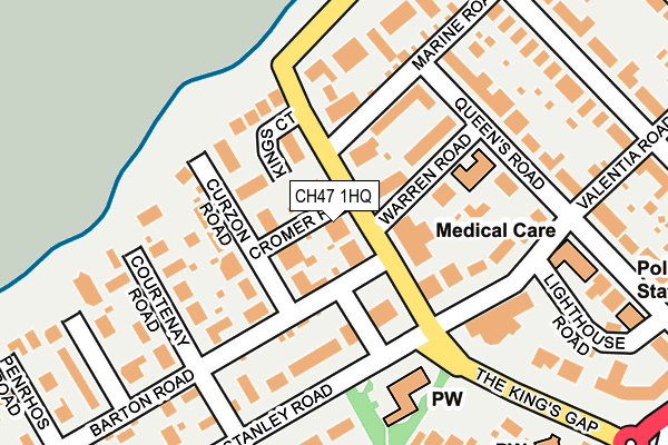 CH47 1HQ map - OS OpenMap – Local (Ordnance Survey) CH47 1HQ map - OS OpenMap – Local (Ordnance Survey)