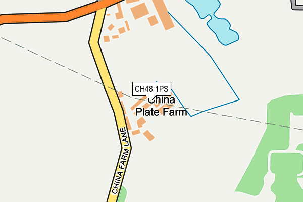 CH48 1PS map - OS OpenMap – Local (Ordnance Survey) CH48 1PS map - OS OpenMap – Local (Ordnance Survey)