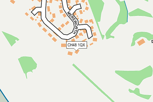 CH48 1QX map - OS OpenMap – Local (Ordnance Survey) CH48 1QX map - OS OpenMap – Local (Ordnance Survey)
