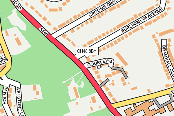 CH48 8BY map - OS OpenMap – Local (Ordnance Survey) CH48 8BY map - OS OpenMap – Local (Ordnance Survey)