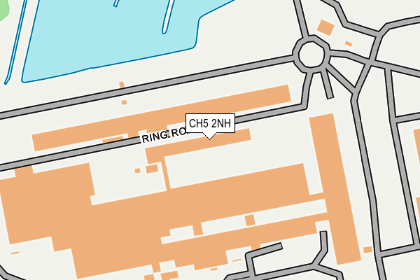 CH5 2NH map - OS OpenMap – Local (Ordnance Survey) CH5 2NH map - OS OpenMap – Local (Ordnance Survey)