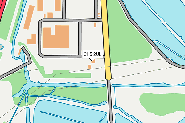 CH5 2UL map - OS OpenMap – Local (Ordnance Survey) CH5 2UL map - OS OpenMap – Local (Ordnance Survey)