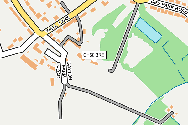 CH60 3RE map - OS OpenMap – Local (Ordnance Survey) CH60 3RE map - OS OpenMap – Local (Ordnance Survey)