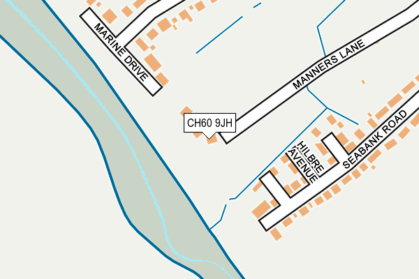 CH60 9JH map - OS OpenMap – Local (Ordnance Survey) CH60 9JH map - OS OpenMap – Local (Ordnance Survey)