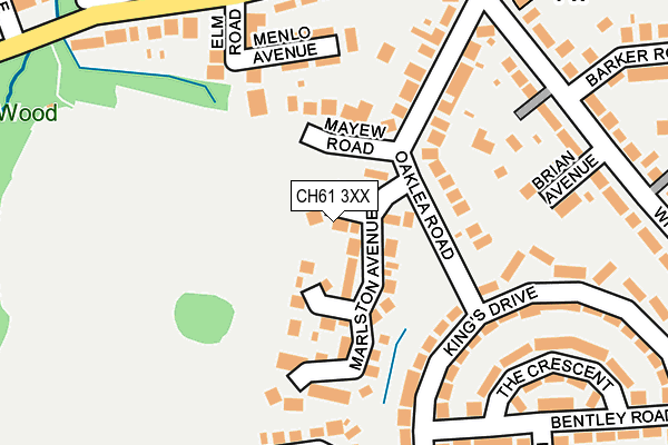 CH61 3XX map - OS OpenMap – Local (Ordnance Survey) CH61 3XX map - OS OpenMap – Local (Ordnance Survey)