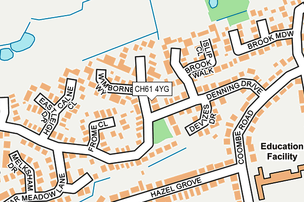 CH61 4YG map - OS OpenMap – Local (Ordnance Survey) CH61 4YG map - OS OpenMap – Local (Ordnance Survey)