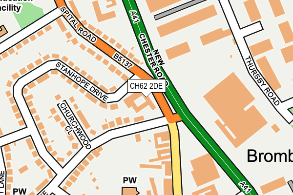 CH62 2DE map - OS OpenMap – Local (Ordnance Survey) CH62 2DE map - OS OpenMap – Local (Ordnance Survey)