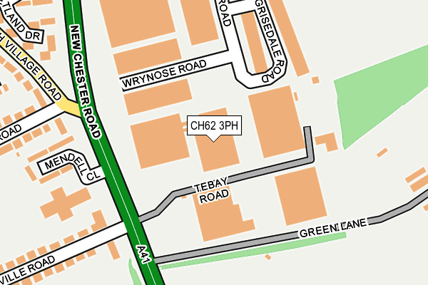 CH62 3PH map - OS OpenMap – Local (Ordnance Survey) CH62 3PH map - OS OpenMap – Local (Ordnance Survey)
