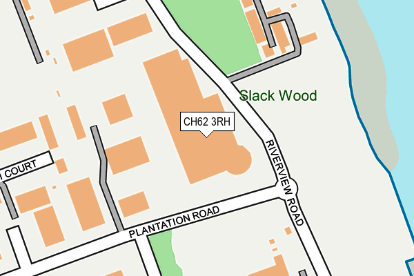 CH62 3RH map - OS OpenMap – Local (Ordnance Survey) CH62 3RH map - OS OpenMap – Local (Ordnance Survey)