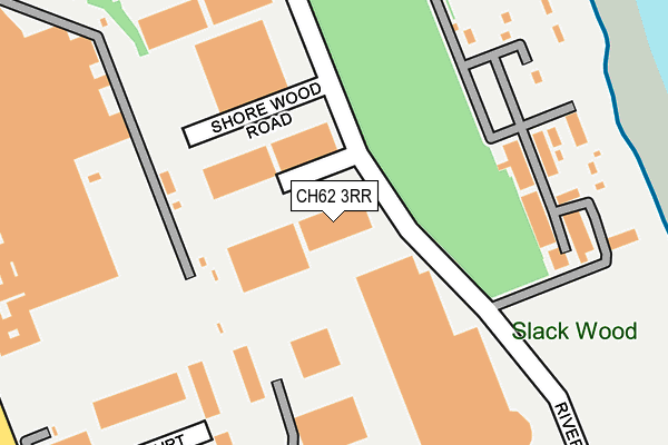 CH62 3RR map - OS OpenMap – Local (Ordnance Survey) CH62 3RR map - OS OpenMap – Local (Ordnance Survey)