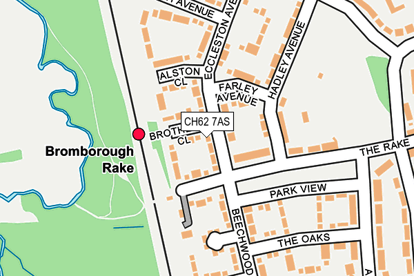 CH62 7AS map - OS OpenMap – Local (Ordnance Survey) CH62 7AS map - OS OpenMap – Local (Ordnance Survey)