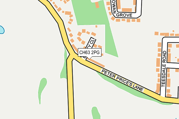 CH63 2PG map - OS OpenMap – Local (Ordnance Survey) CH63 2PG map - OS OpenMap – Local (Ordnance Survey)