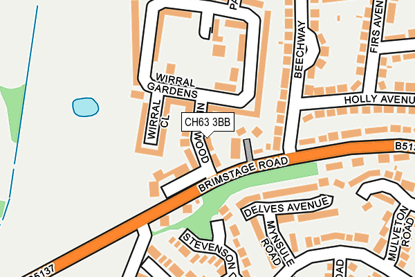 CH63 3BB map - OS OpenMap – Local (Ordnance Survey) CH63 3BB map - OS OpenMap – Local (Ordnance Survey)