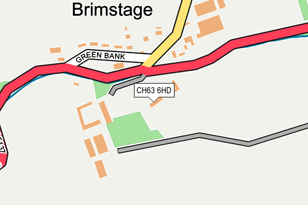CH63 6HD map - OS OpenMap – Local (Ordnance Survey) CH63 6HD map - OS OpenMap – Local (Ordnance Survey)