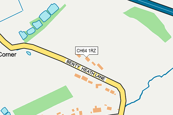 CH64 1RZ map - OS OpenMap – Local (Ordnance Survey) CH64 1RZ map - OS OpenMap – Local (Ordnance Survey)