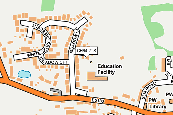 CH64 2TS map - OS OpenMap – Local (Ordnance Survey) CH64 2TS map - OS OpenMap – Local (Ordnance Survey)