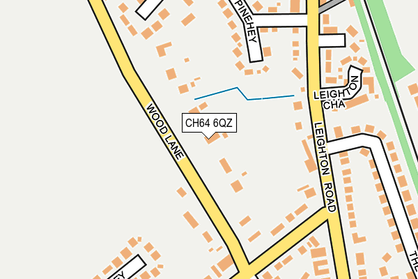 CH64 6QZ map - OS OpenMap – Local (Ordnance Survey) CH64 6QZ map - OS OpenMap – Local (Ordnance Survey)