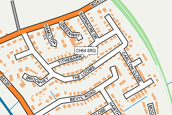 CH64 6RQ map - OS OpenMap – Local (Ordnance Survey)