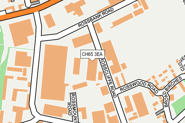 CH65 3EA map - OS OpenMap – Local (Ordnance Survey) CH65 3EA map - OS OpenMap – Local (Ordnance Survey)
