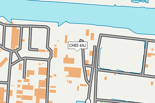 CH65 4AJ map - OS OpenMap – Local (Ordnance Survey) CH65 4AJ map - OS OpenMap – Local (Ordnance Survey)
