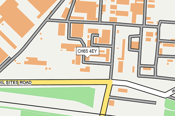 CH65 4EY map - OS OpenMap – Local (Ordnance Survey) CH65 4EY map - OS OpenMap – Local (Ordnance Survey)