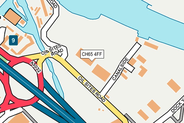 CH65 4FF map - OS OpenMap – Local (Ordnance Survey) CH65 4FF map - OS OpenMap – Local (Ordnance Survey)