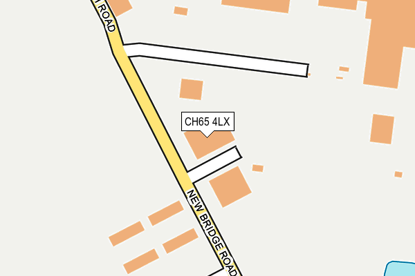 CH65 4LX map - OS OpenMap – Local (Ordnance Survey) CH65 4LX map - OS OpenMap – Local (Ordnance Survey)