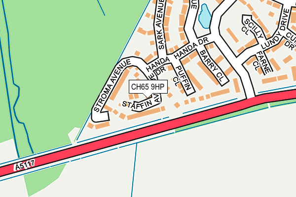 CH65 9HP map - OS OpenMap – Local (Ordnance Survey) CH65 9HP map - OS OpenMap – Local (Ordnance Survey)
