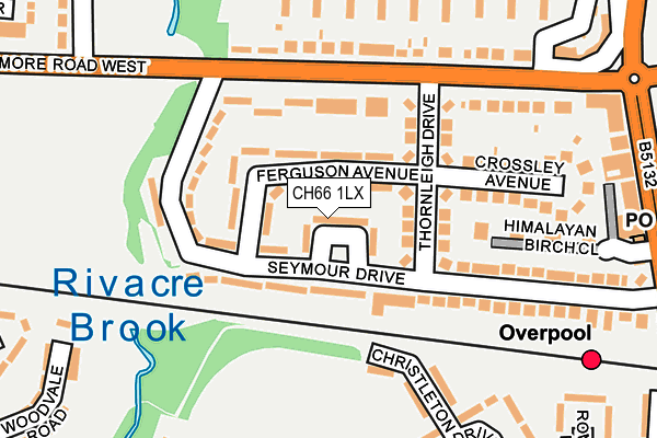 CH66 1LX map - OS OpenMap – Local (Ordnance Survey) CH66 1LX map - OS OpenMap – Local (Ordnance Survey)