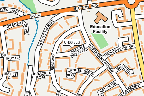 CH66 3LG map - OS OpenMap – Local (Ordnance Survey) CH66 3LG map - OS OpenMap – Local (Ordnance Survey)