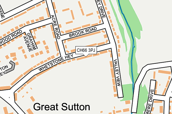 CH66 3PJ map - OS OpenMap – Local (Ordnance Survey) CH66 3PJ map - OS OpenMap – Local (Ordnance Survey)