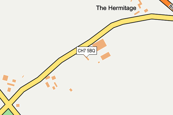 CH7 5BQ map - OS OpenMap – Local (Ordnance Survey) CH7 5BQ map - OS OpenMap – Local (Ordnance Survey)