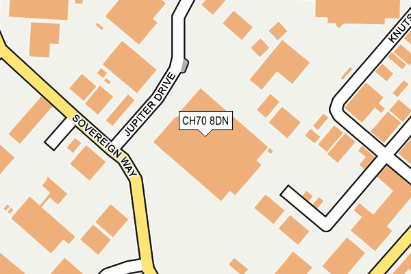 CH70 8DN map - OS OpenMap – Local (Ordnance Survey) CH70 8DN map - OS OpenMap – Local (Ordnance Survey)