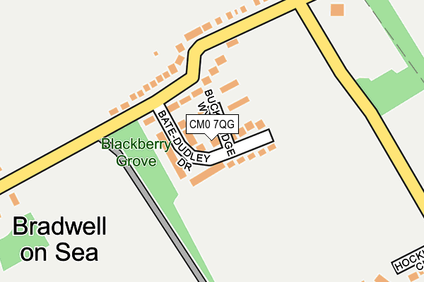 CM0 7QG map - OS OpenMap – Local (Ordnance Survey) CM0 7QG map - OS OpenMap – Local (Ordnance Survey)