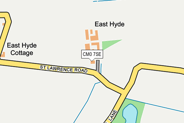 CM0 7SE map - OS OpenMap – Local (Ordnance Survey) CM0 7SE map - OS OpenMap – Local (Ordnance Survey)