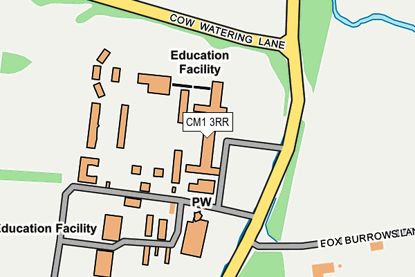 CM1 3RR map - OS OpenMap – Local (Ordnance Survey) CM1 3RR map - OS OpenMap – Local (Ordnance Survey)