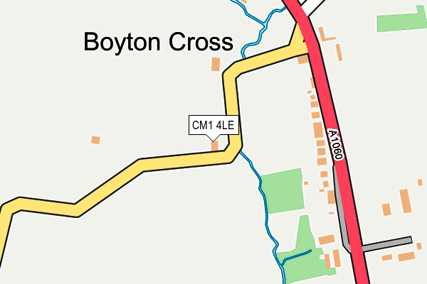 CM1 4LE map - OS OpenMap – Local (Ordnance Survey) CM1 4LE map - OS OpenMap – Local (Ordnance Survey)