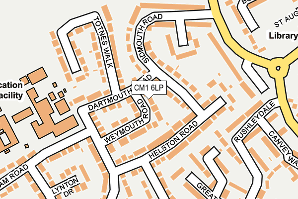 CM1 6LP map - OS OpenMap – Local (Ordnance Survey) CM1 6LP map - OS OpenMap – Local (Ordnance Survey)