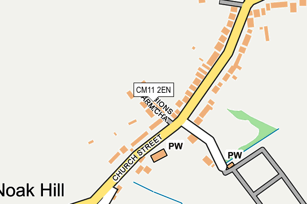 CM11 2EN map - OS OpenMap – Local (Ordnance Survey) CM11 2EN map - OS OpenMap – Local (Ordnance Survey)