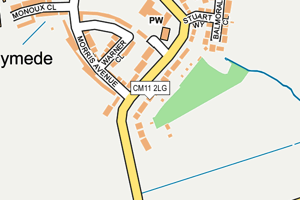 CM11 2LG map - OS OpenMap – Local (Ordnance Survey) CM11 2LG map - OS OpenMap – Local (Ordnance Survey)