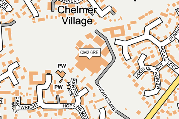 CM2 6RE map - OS OpenMap – Local (Ordnance Survey) CM2 6RE map - OS OpenMap – Local (Ordnance Survey)