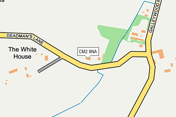 CM2 8NA map - OS OpenMap – Local (Ordnance Survey) CM2 8NA map - OS OpenMap – Local (Ordnance Survey)