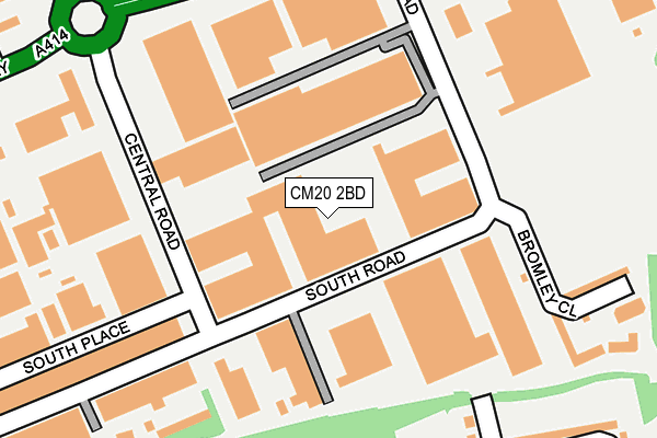 CM20 2BD map - OS OpenMap – Local (Ordnance Survey) CM20 2BD map - OS OpenMap – Local (Ordnance Survey)