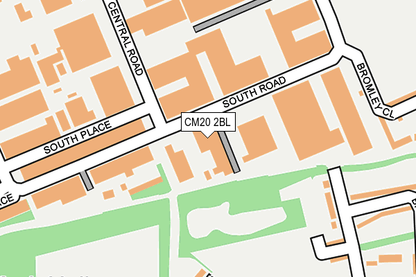 CM20 2BL map - OS OpenMap – Local (Ordnance Survey) CM20 2BL map - OS OpenMap – Local (Ordnance Survey)