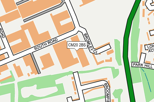 CM20 2BS map - OS OpenMap – Local (Ordnance Survey) CM20 2BS map - OS OpenMap – Local (Ordnance Survey)